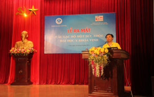Lễ ra mắt Câu lạc bộ Một sức khỏe Đại học Y khoa Vinh - ảnh 1