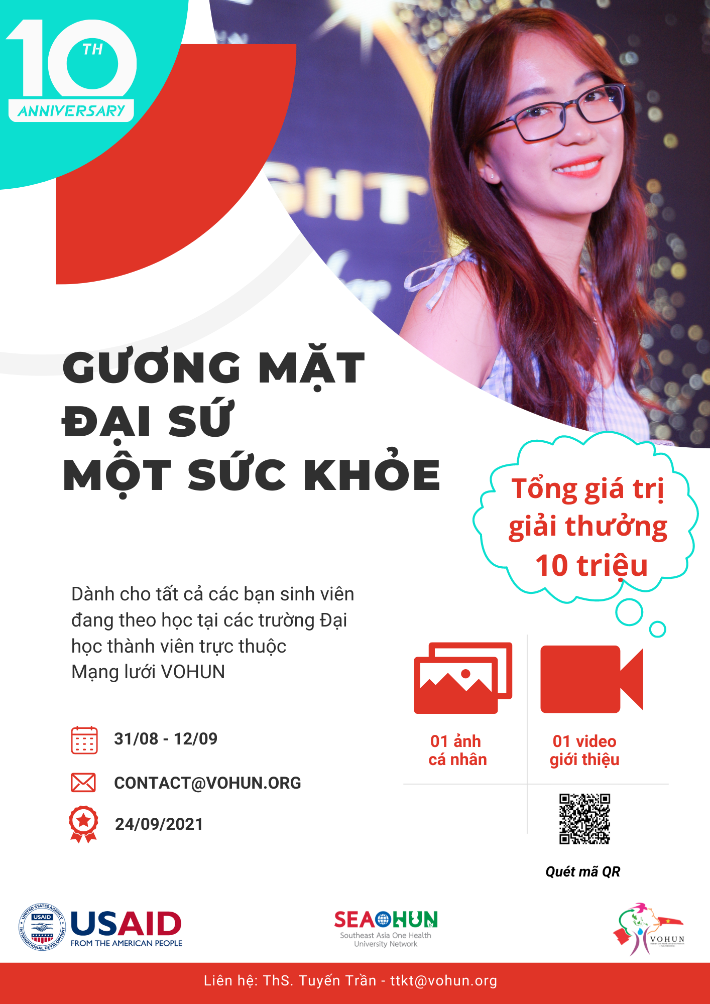 Cuộc thi “Tìm kiếm gương mặt Đại sứ Một sức khỏe”