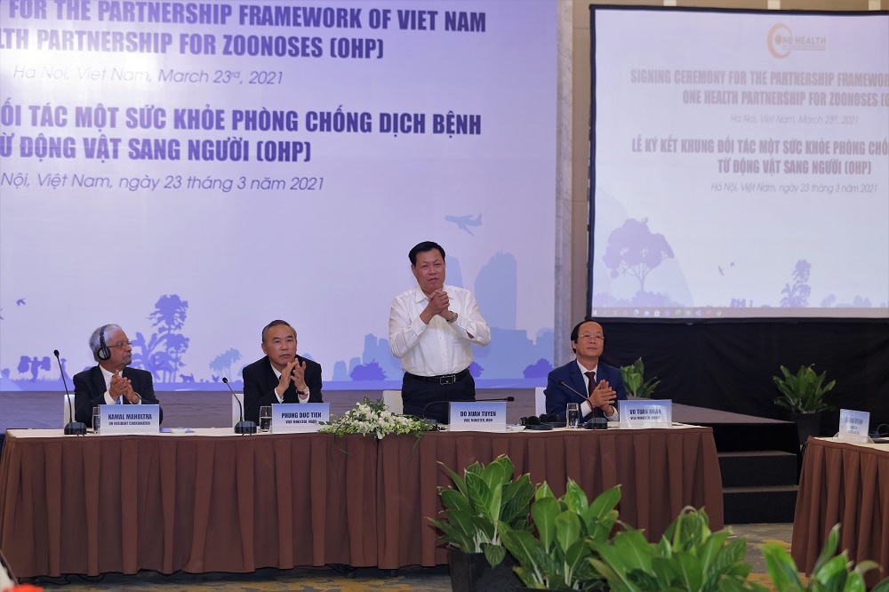 Khung đối tác Một Sức Khỏe phòng chống dịch bệnh từ động vật sang người - ảnh 1