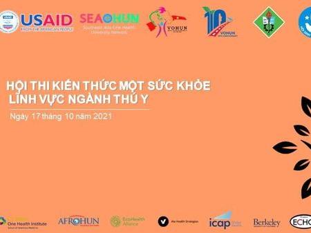 Hội thi kiến thức Một sức khoẻ lĩnh vực ngành Thú y do CLB MSK Vĩnh Long tổ chức