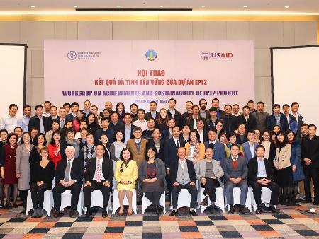Hình ảnh Hội thảo kết quả và tính bền vững của dự án EPT2 - 2021