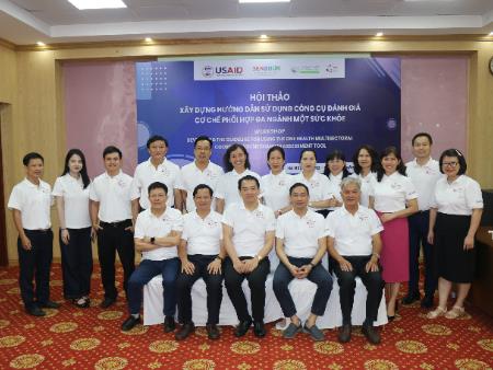 Hình ảnh Hội thảo xây dựng hướng dẫn sử dụng công cụ đánh giá cơ chế phối hợp đa ngành Một sức khỏe