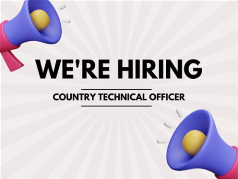 Job advertisement:  Country Technical Officer for STOP Spillover project