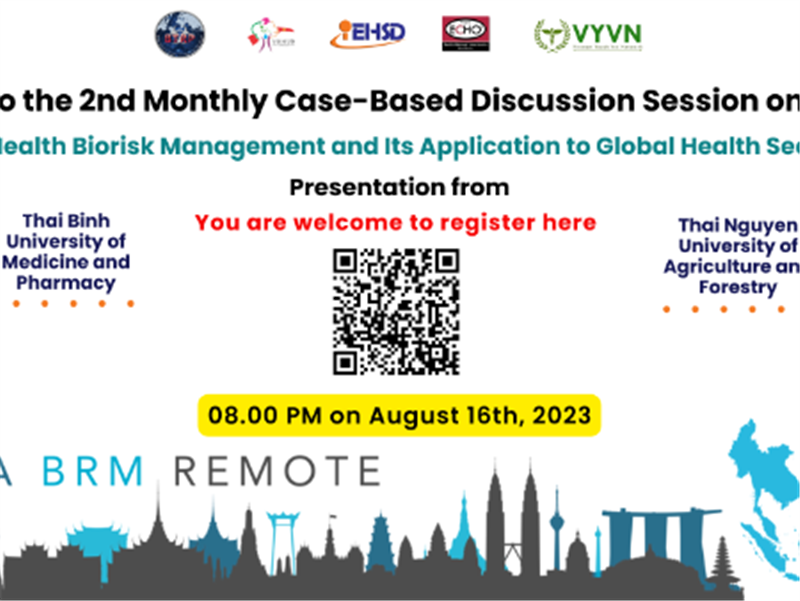 HỘI THẢO QUẢN LÝ NGUY CƠ SINH HỌC MỘT SỨC KHỎE