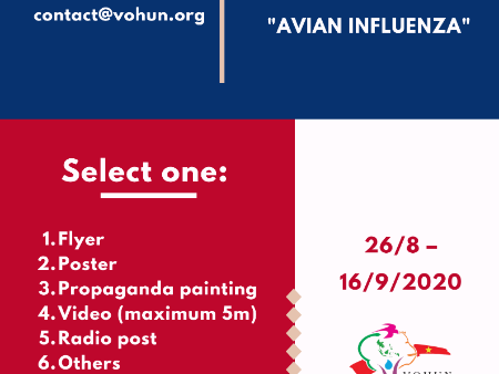 Cuộc thi Thiết kế sản phầm Truyền thông phòng chống bệnh cúm gia cầm