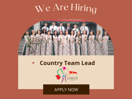 [Tuyển dụng] Trưởng nhóm Điều phối Quốc gia tại Việt Nam (Country Team Lead)